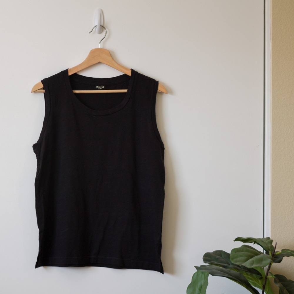 Black Tank Top by Madewell